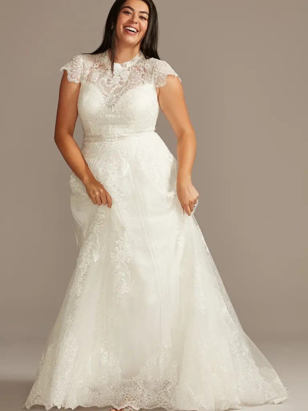 NWT Melissa Sweet size 24 embroidered wedding dress